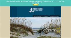Desktop Screenshot of frippislandliving.com